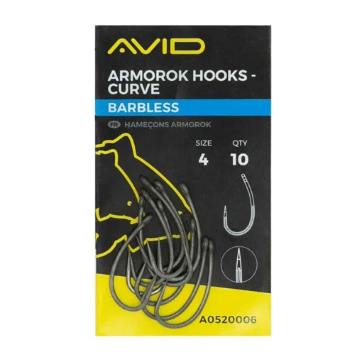 Avid Carp Armorok Curve Barbless Haken -Avid Carp avid carp armorok curve barbless haken 2