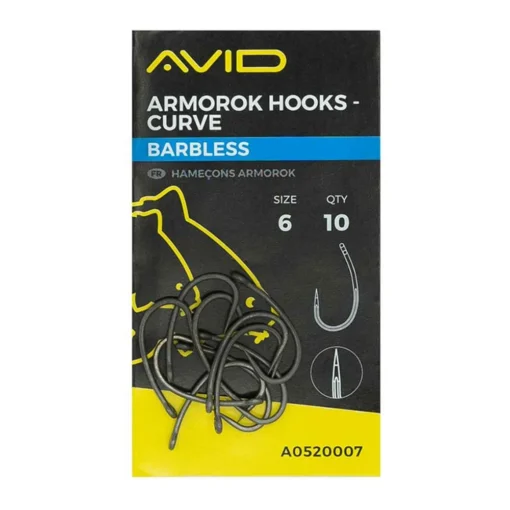 Avid Carp Armorok Curve Barbless Haken -Avid Carp avid carp armorok curve barbless haken 3