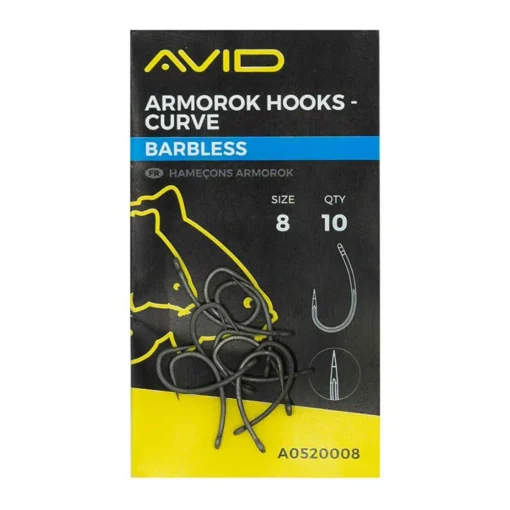 Avid Carp Armorok Curve Barbless Haken -Avid Carp avid carp armorok curve barbless haken 4